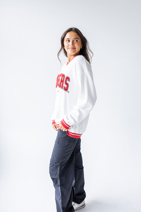 Wisconsin Allen Chenille Varsity V-neck